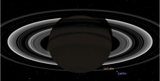 saturno terra