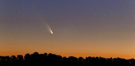 cometa Ison coda