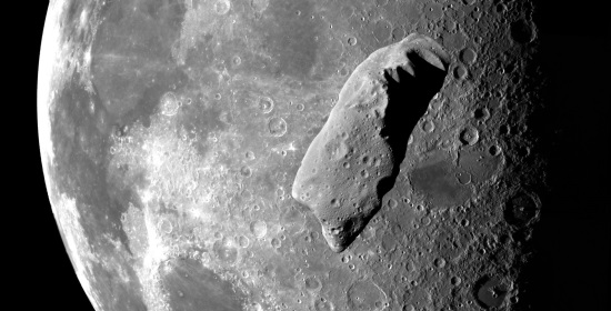 asteroide luna schianto